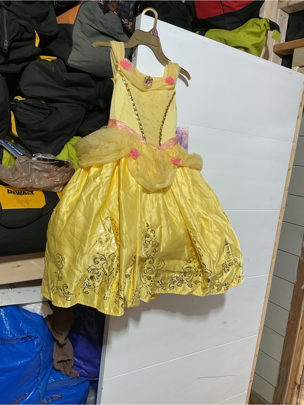 Yellow Princess Ball Gown Kids Costume